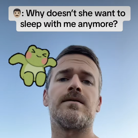 man talking in a viral video